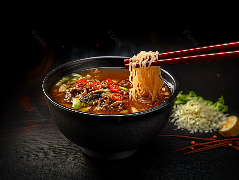 酸辣粉爽口的粉条火锅粉四川辣粉美食广告美味摄影酸辣粉背景,高清,摄影图,摄影图片,图片大全,摄影图免费下载